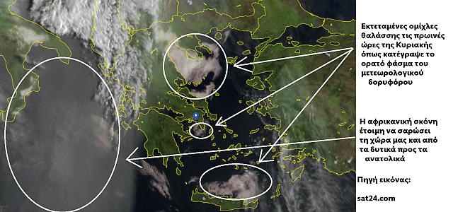 Αφρικανική σκόνη