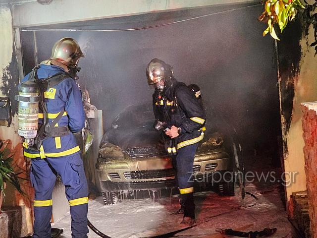 φωτιά αυτοκίνητο χανιά