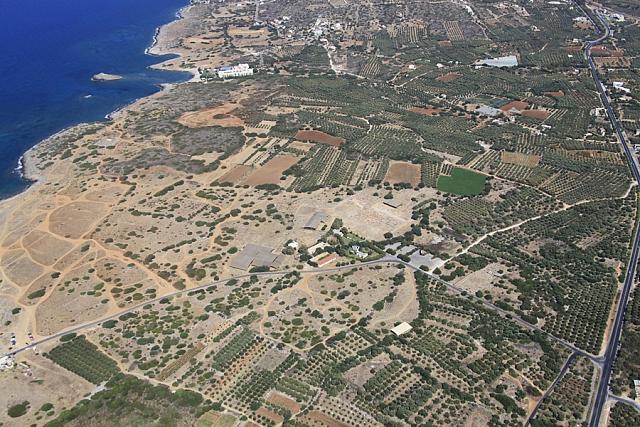 Αποψη Αρχαιολογικου Χωρου Μαλίων