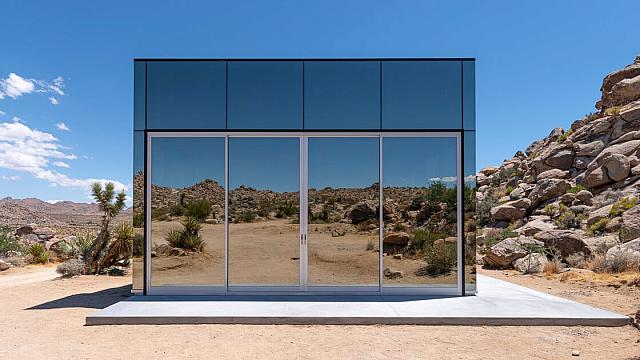 Το Invisible House (Αόρατο Σπίτι) στο Λος Άντζελες