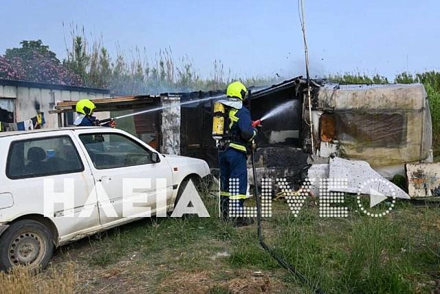 φωτιά στο σπίτι του δολοφόνου της 11χρονης