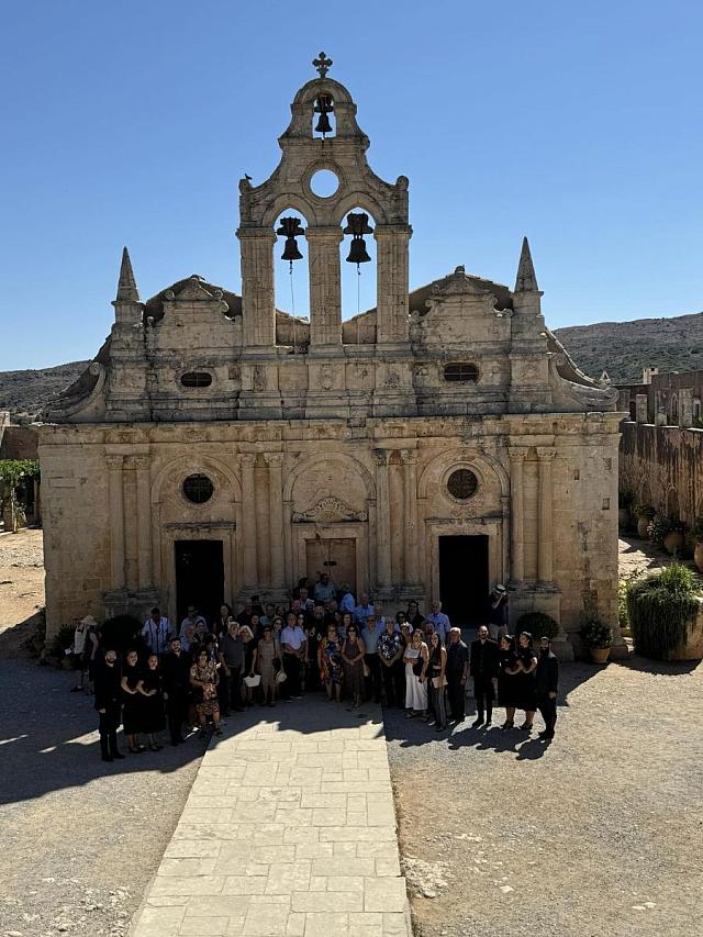 Απόδημοι Κρήτες του κόσμου στην Ιερά Μονή Αρκαδίου