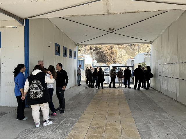 Αυτοψία Καλοκαιρινού στα Ειδικά Σχολεία για την κατολίσθηση