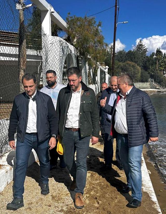 Στην Αγία Πελαγία ο Δήμαρχος Μαλεβιζίου Μεν. Μποκέας