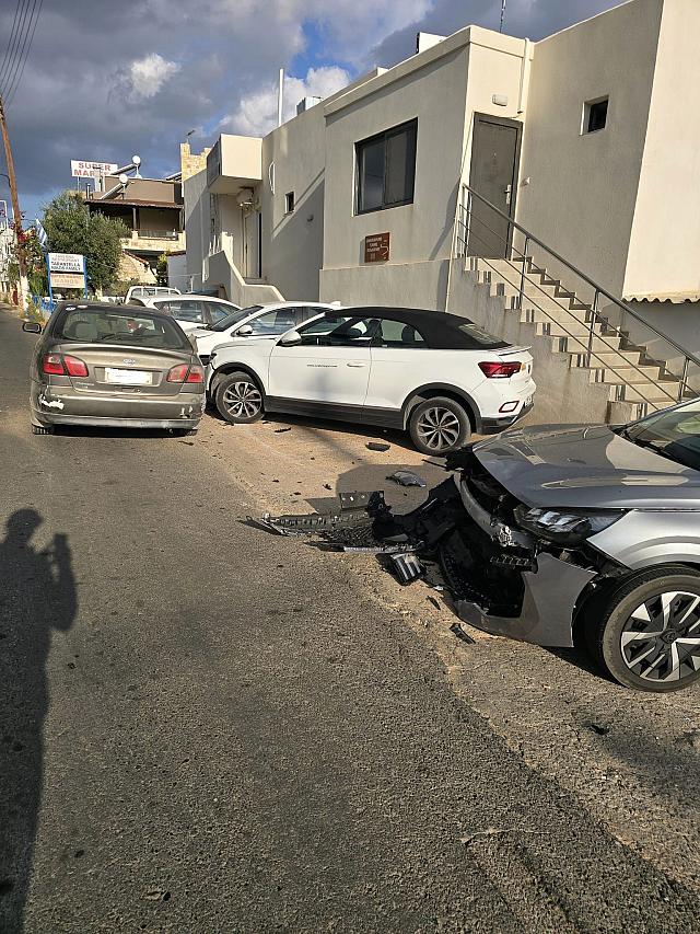 Τροχαίο στην Χερσόνησο