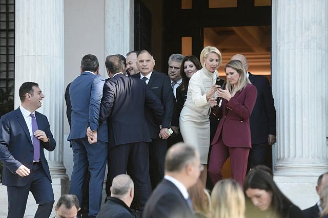 βουλευτές ΝΔ μέγαρο μαξίμου