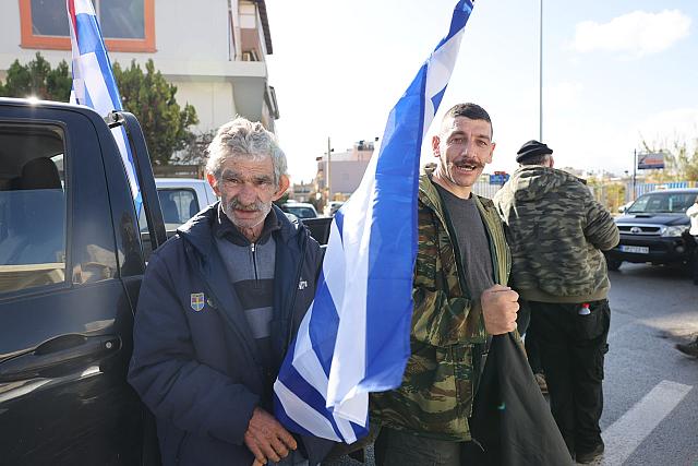 συλλαλητήριο ηράκλειο αγρότες