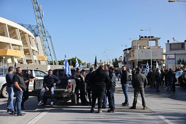 συλλαλητήριο ηράκλειο αγρότες