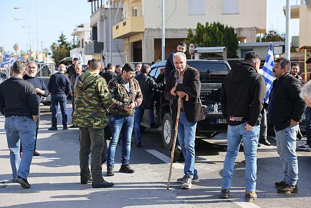 συλλαλητήριο ηράκλειο αγρότες