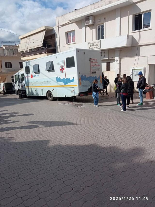 αιμοδοσια σκαλανι