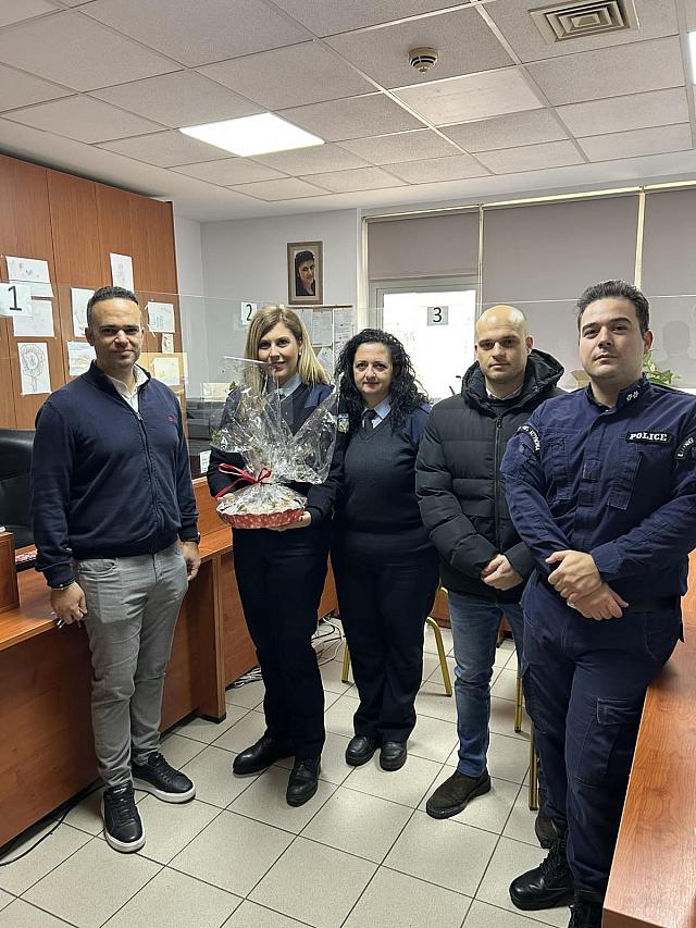 Επίσκεψη για ευχές στις αστυνομικές Υπηρεσίες του Νομού Ηρακλείου