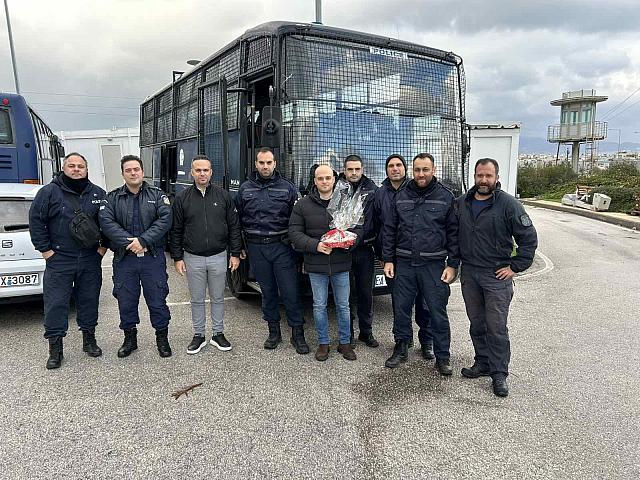 Επίσκεψη για ευχές στις αστυνομικές Υπηρεσίες του Νομού Ηρακλείου