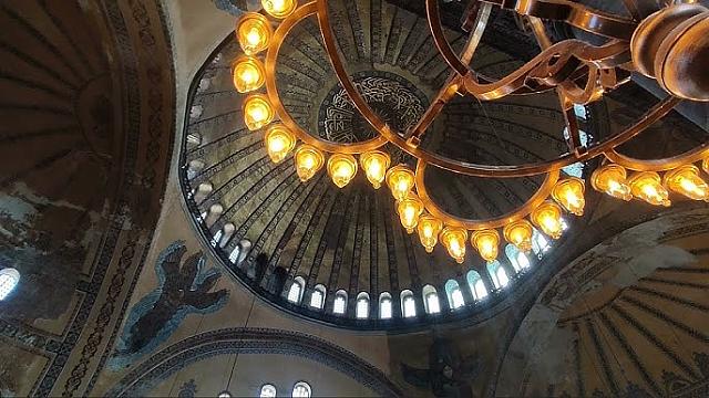 αγία σοφία τρούλος