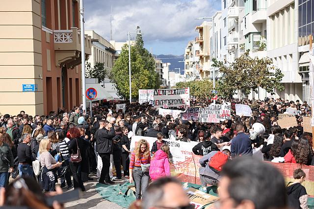 ΣΥΓΚΕΝΤΡΩΣΗ ΗΡΑΚΛΕΙΟ ΓΙΑ ΤΑ ΤΕΜΠΗ
