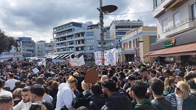 ΣΥΓΚΕΝΤΡΩΣΗ ΓΙΑ ΤΑ ΤΕΜΠΗ ΣΤΟ ΗΡΑΚΛΕΙΟ