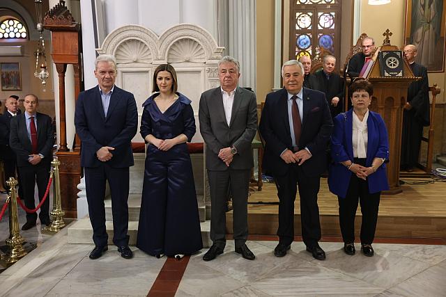Δοξολογία στον Αγιο Μηνά
