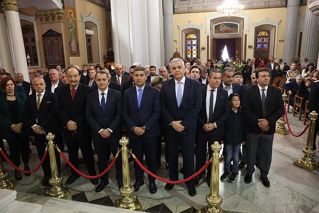Δοξολογία στον Αγιο Μηνά