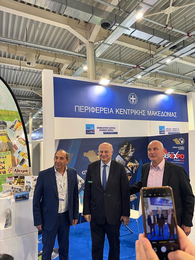 Ο Κώστας Τσιάρας εγκαινίασε την Food Expo 2025