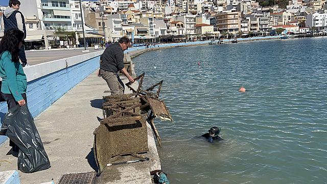 σητεία καθαρισμός λιμανιού