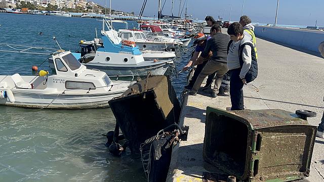 σητεία καθαρισμός λιμανιού