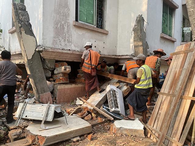 Σεισμός στη Μιανμάρ