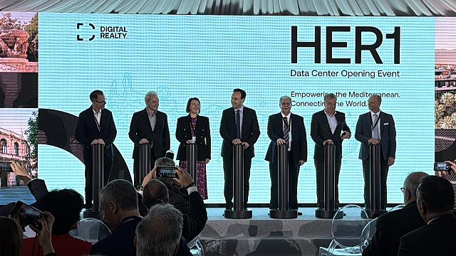 εγκαίνια των εγκαταστάσεων του νέου κόμβου δεδομένων HER1