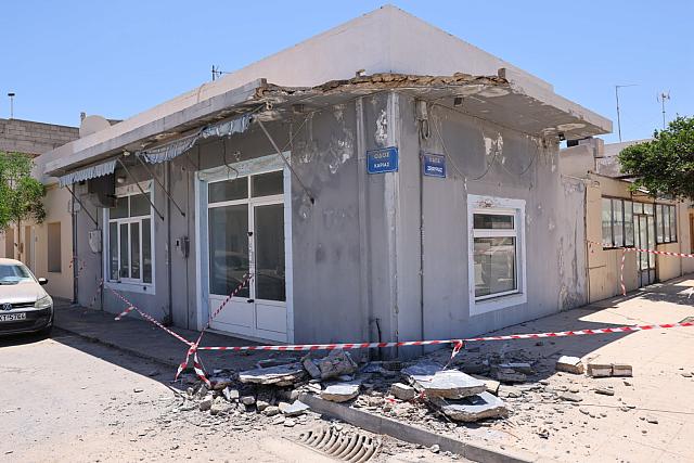 κατάρρευση κτιρίου