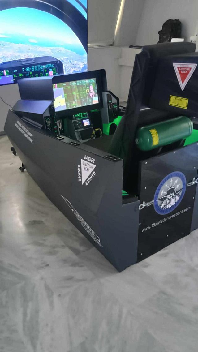 Στο Ηράκλειο οι προσομοιωτές F16 και F35
