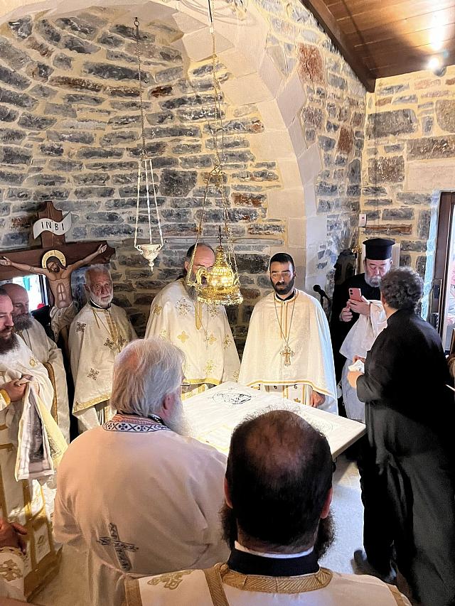 εγκαινια αγια αικατερινη φοδελε