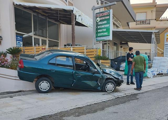 τροχαιο στα Χανιά