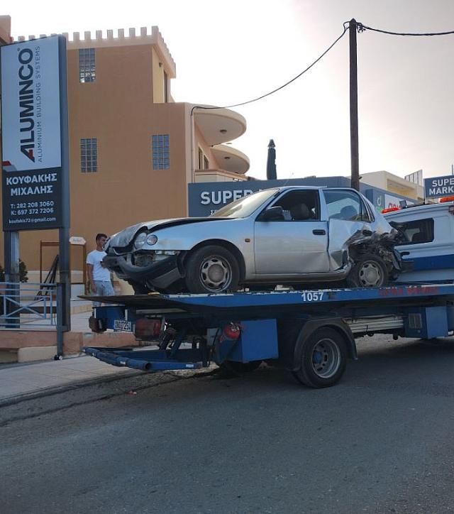 τροχαιο στα Χανιά