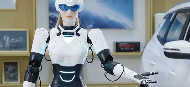 ρομπότ, εξυπηρέτηση, πελάτες