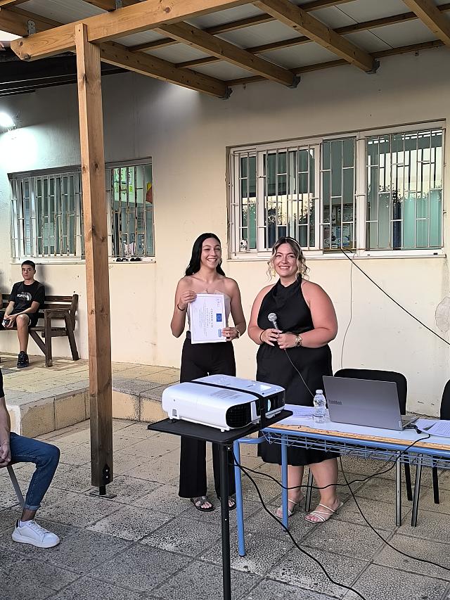  τελετή αποφοίτησης του ΕΠΑΛ Βρυσών