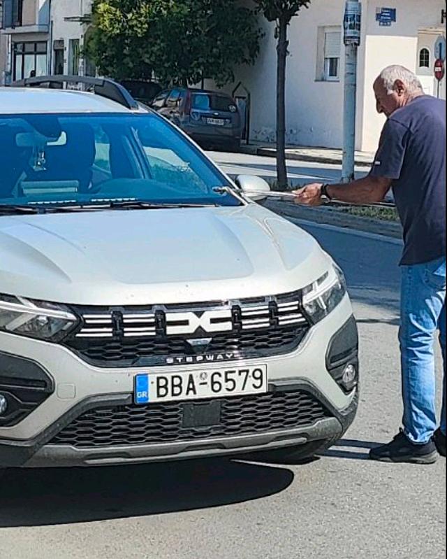 φιδι σε αμαξι