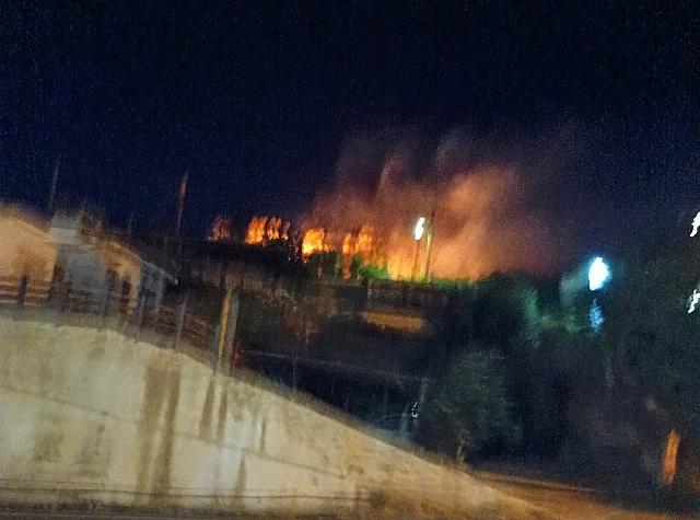 Φωτιά στα Φέρμα Ιεράπετρας