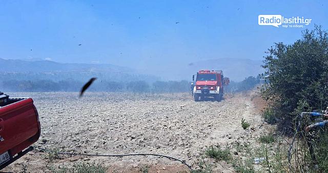 Φωτιά στην Ιεράπετρα