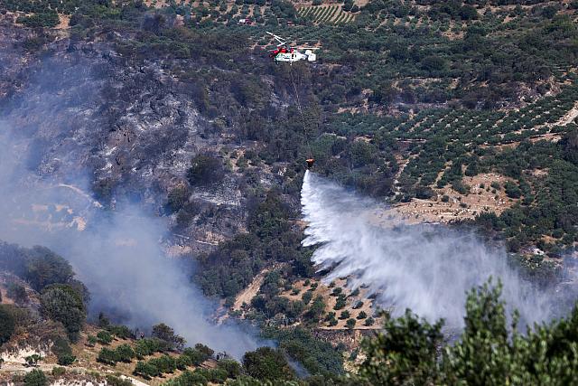 Πυρκαγιά στις Κάτω Ασίτες