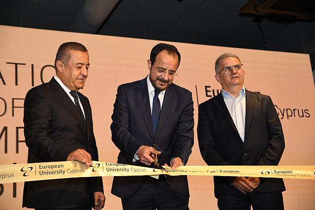 Εγκαίνια νέου κτιρίου του Ευρωπαϊκού Πανεπιστημίου Κύπρου