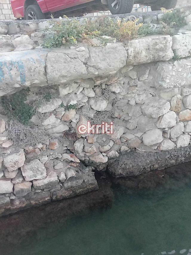 ρηγματώσεις ενετικό λιμάνι ηρακλείου