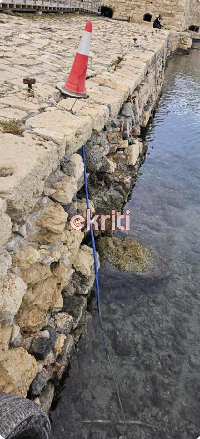 ρηγματώσεις ενετικό λιμάνι ηρακλείου