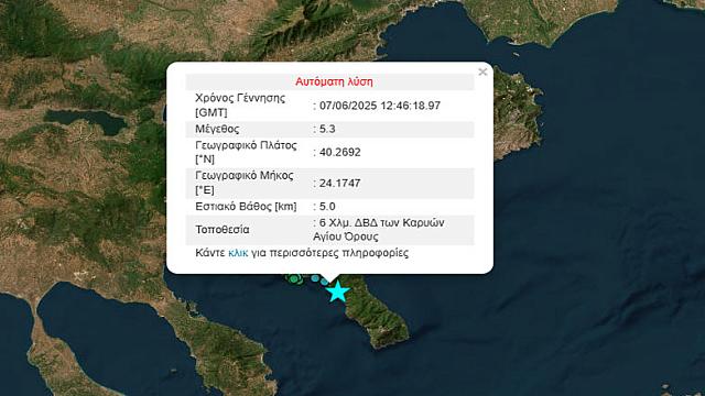 σεισμος