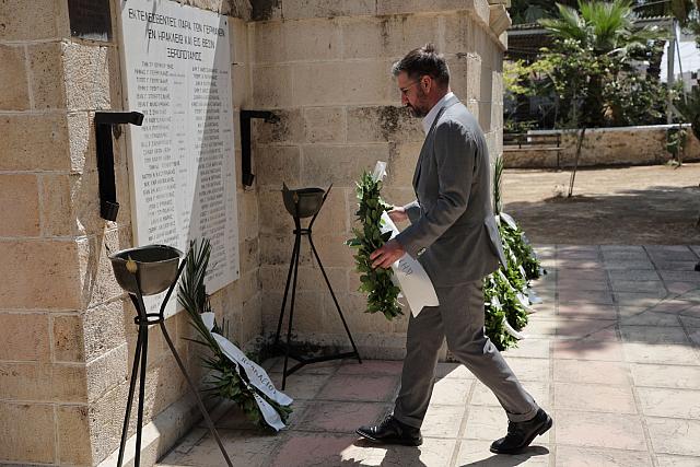 Τη μνήμη των 62 Μαρτύρων τίμησαν οι Δήμοι Ηρακλείου και Μαλεβιζίου