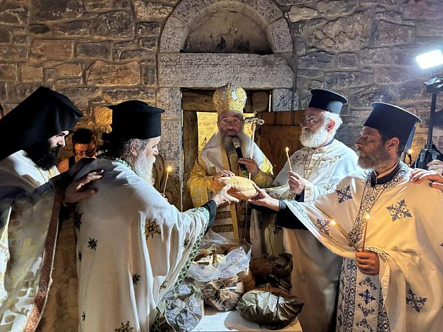 Εγκαίνια του Ιερού Ναού Αγίου Ιερομαρτυρος Ευαγγέλου στο Σελλί