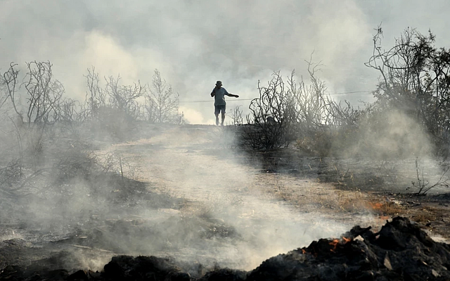 κύπρος, φωτιά