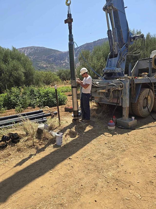 γεωτρηση εμπαρος