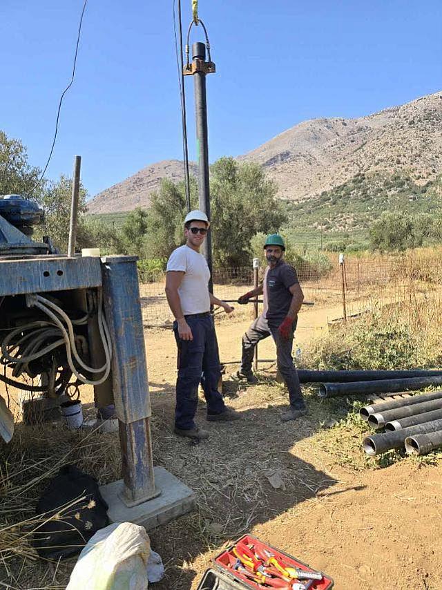 γεωτρηση εμπαρος