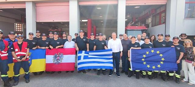 ΕΠΙΣΚΕΨΗ Σωκράτη Φάμελλου στις πυρόπληκτες περιοχές της Αχαΐας