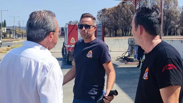 ΕΠΙΣΚΕΨΗ Σωκράτη Φάμελλου στις πυρόπληκτες περιοχές της Αχαΐας