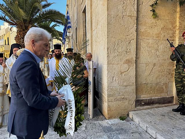 Το Ηράκλειο τίμησε τον Άγιο Τίτο