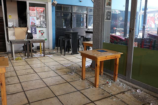 καφενείο ζημιές